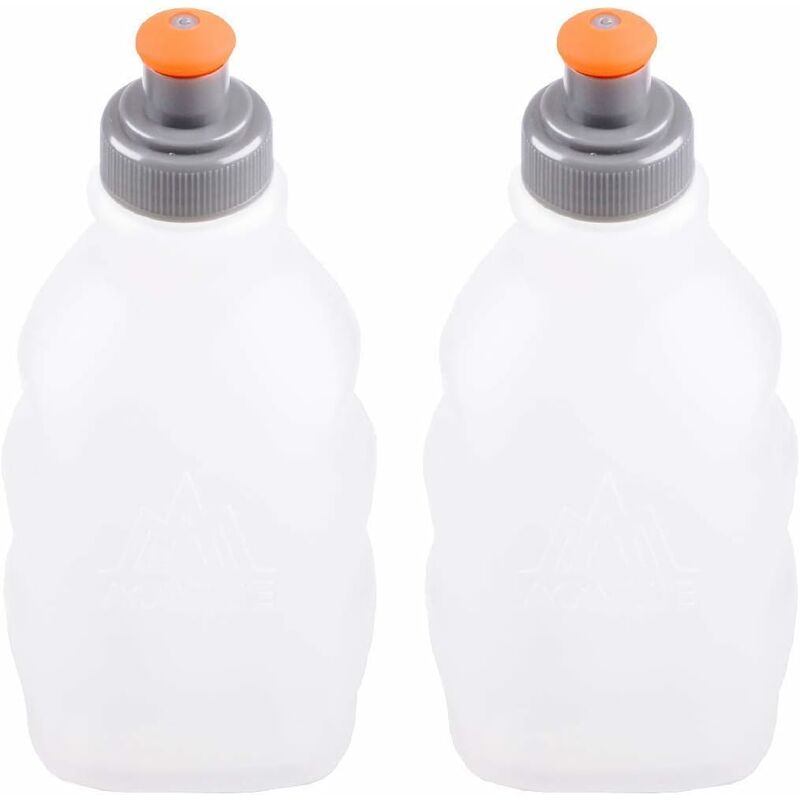 2 pezzi 250 ml mini bottiglia d'acqua corsa sport