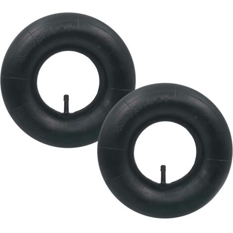 2 pezzi 4.10/3.50-4 Valvole diritte per pneumatici TR-13 per carrelli a mano, carrelli a mano, carrelli da giardino, prato Tosaerba