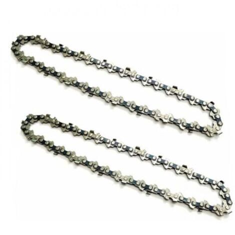 2 Pezzi 6-Inch Catene di Motosega per Mini Motosega a Batteria con Switch Manuale Passo della Catena: 1/4 Inch Diametro della Catena: 0.043 Inch / 1.1 mm Maglie di Azionamento: 37 DL Lunghezza di Tagl
