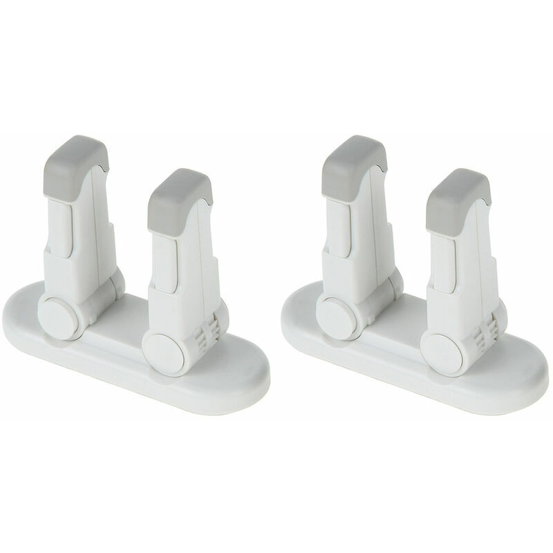 2 Pezzi Blocchi Porta Serratura di Sicurezza