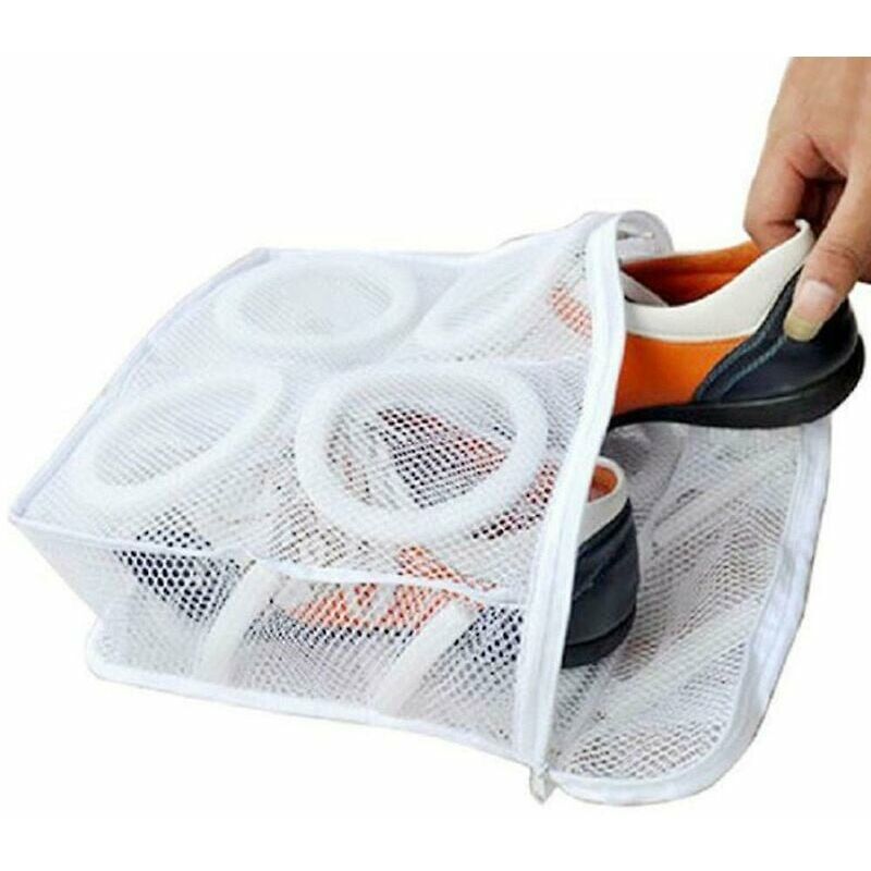 2 pezzi borsa per biancheria scarpe lavaggio