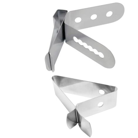 2 pezzi clip per termometro, clip per termometro per barbecue, supporto per sonda per carne, clip per termometro, clip per supporto termometro per misurare la temperatura ambiente