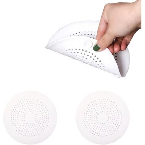 2 pezzi di protezione per scarico in silicone, filtro per lavello con ventosa, filtro per capelli per vasca da bagno, filtro per capelli per doccia, scarico per lavello da cucina, filtro per scarico, 
