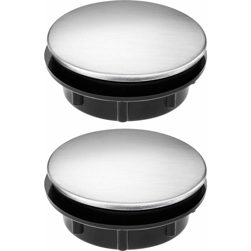 Image of 2 pezzi in acciaio inox per miscelatore da cucina foro coperchio distributore di sapone 3613mm