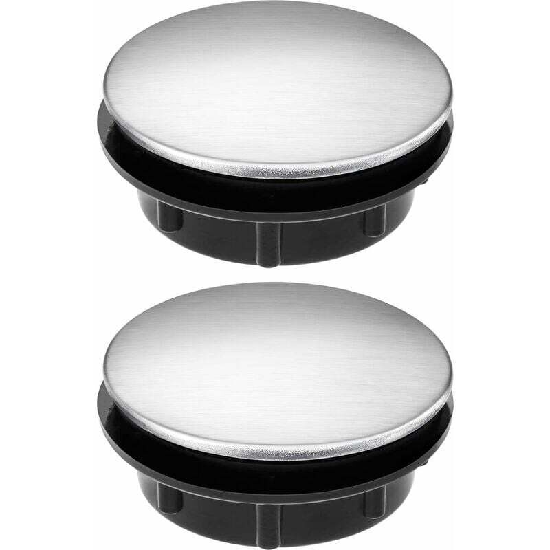 Image of 2 pezzi in acciaio inox per miscelatore da cucina foro coperchio distributore di sapone 3613mm