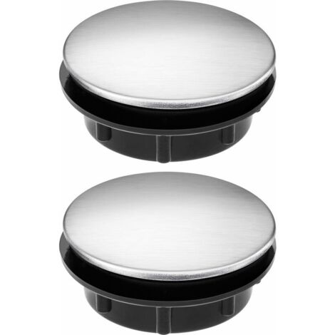 2 pezzi in acciaio inox per miscelatore da cucina foro coperchio distributore di sapone 3613mm