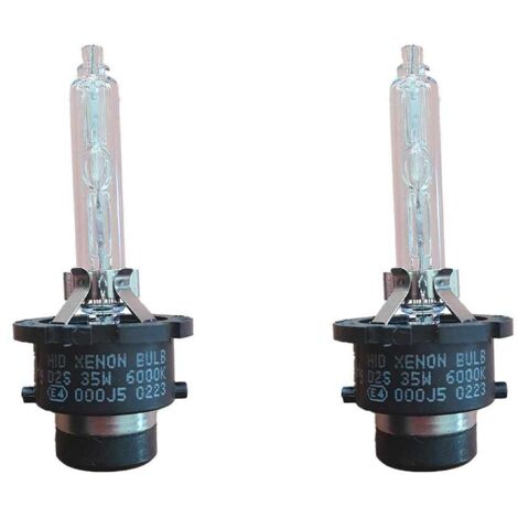 2 Pezzi Lampada HID Xenon D2S 6000K 85V 35W 3600 Lumen Ricambio Fari Compatibile