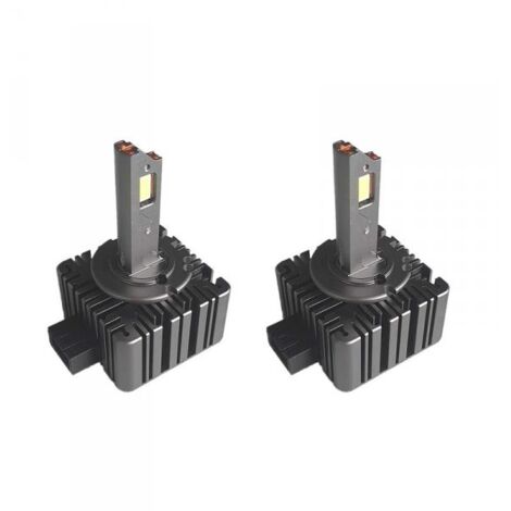 2 Pezzi Lampade LED D1S D1R 35W 12V 7000lm 6000K Plug Play Più Luminoso dello Xenon Originale