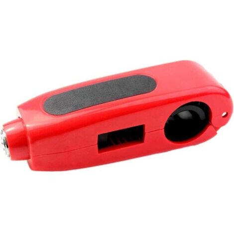 2 pezzi Lucchetto freno moto, Lucchetto di sicurezza universale per manubrio, Lucchetto manubrio moto, Leva freno, Lucchetto di sicurezza scooter, Rosso