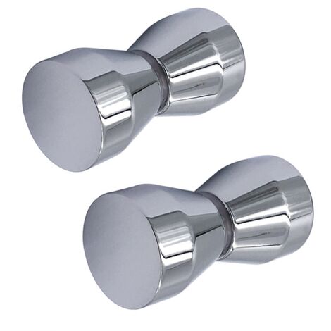 Demiawaking maniglie per porta della doccia bagno in lega di alluminio manopole maniglie per porta pomello di ricambio per ante in vetro