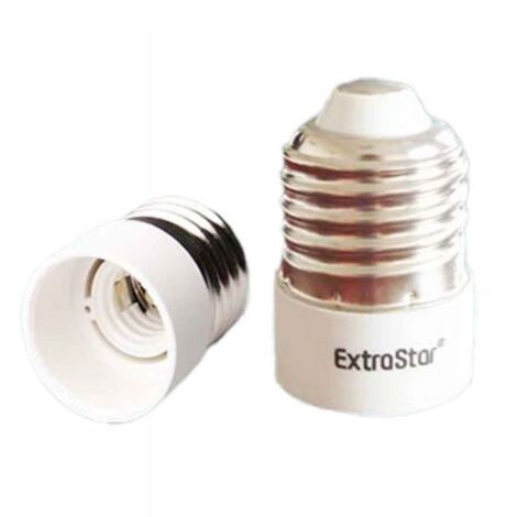 2 Pezzi Portalampade Adattatori Convertitore Lampada Attacco E27 a E14