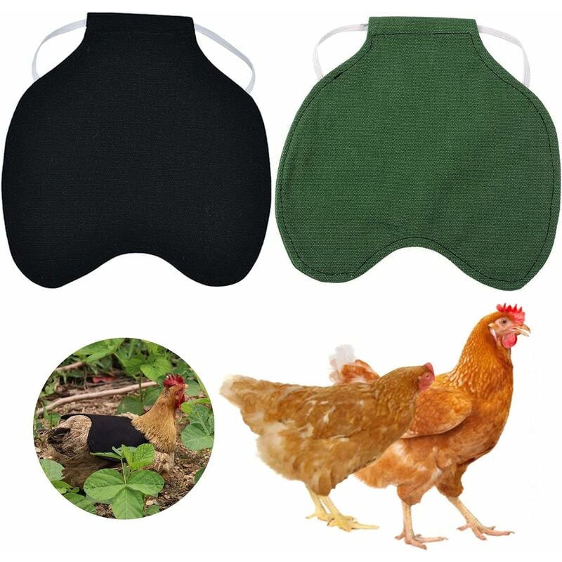 2 Pezzi Sella di Pollo, Cinghie di Gilet di Pollo