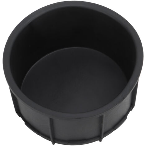 2 pezzi/set portabicchieri per console centrale inserto fodera in gomma nera protezione UV accessori interni automobilistici