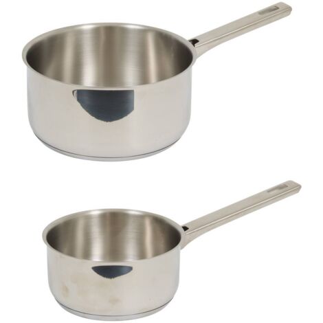 2 pfannen brillance d20 16cm aus edelstahl - 5five