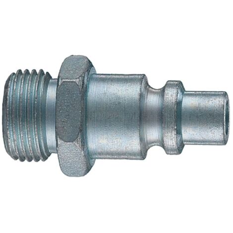 2 piA ces Raccord Ani 15A pour prise rapide A  air comprimA  M3 / 8 &quot