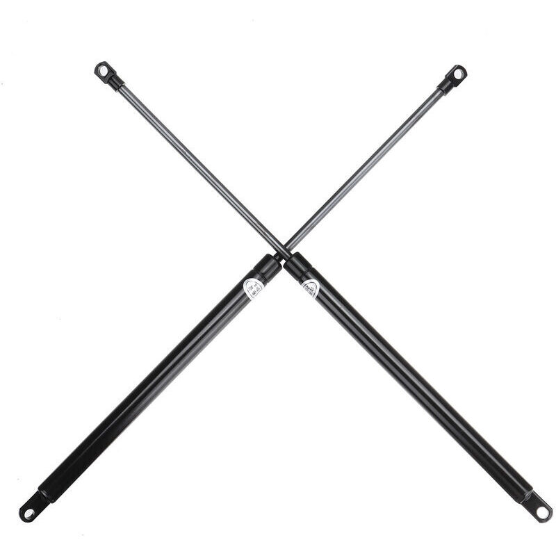 Lot de 2 amortisseurs à ressort de support de levage de vérin à gaz automatique 650NN 495 mm pour véhicules à usage général