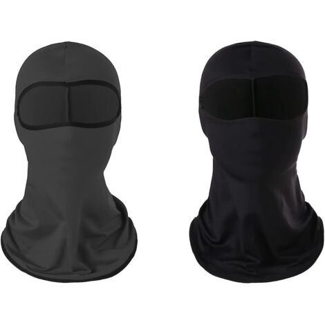 2 Pices Cagoule De Moto Cyclisme Vlo Homme Femme Balaclava Ski Vtt Mask Tour De Cou Moto Cyclisme Tour De Cou,cagoule Masque Visage Multifonction