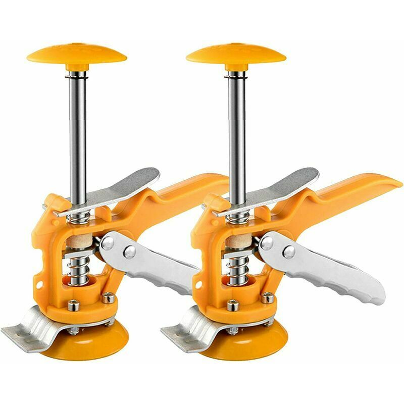 2 pièces Niveleur Carrelage, Carreaux Muraux Leveler, Outil Auxiliaire pour Carreaux