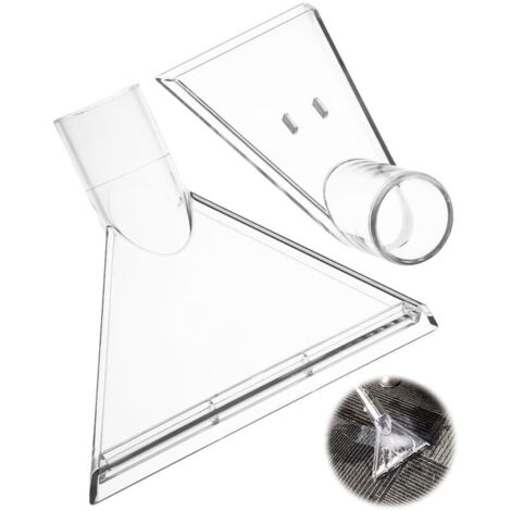 2 Piece Embout Aspirateur, Accessoires Aspirateur, Buse Tapisserie pour Nettoyeur Injection-Extraction, Réutilisable Buse Aspirateur Eau, pour Nettoyer les Tissus D'ameublement, Entretien Auto