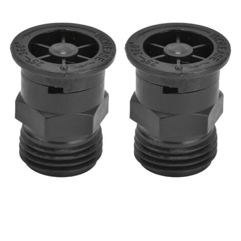 2-Piece G1/2" External Thread Plastic Sprinkler Nozzle for Lawn and Garden Irrigation