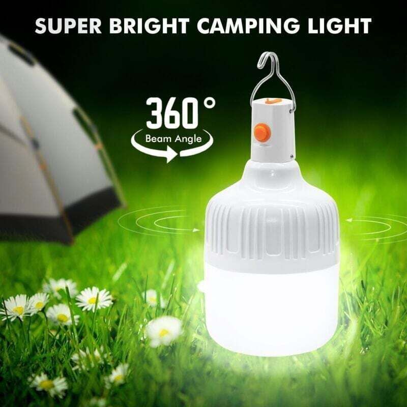 Image of 2-Piece LED Camping Lantern Set, Powerful&hellip;