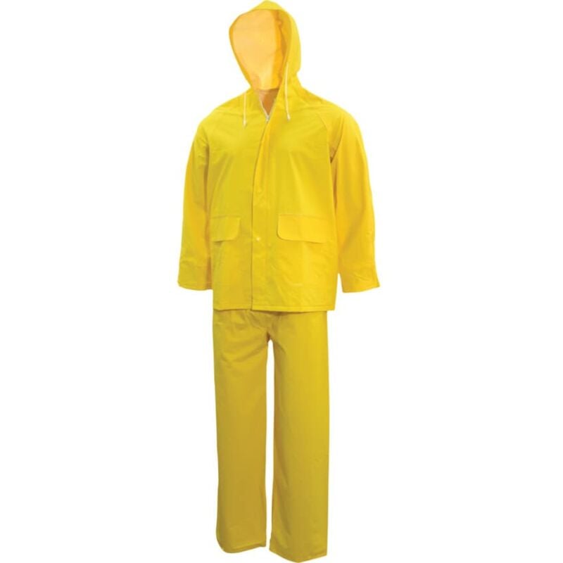 Sitesafe - 2-Piece Rainsuit, Yellow (L)