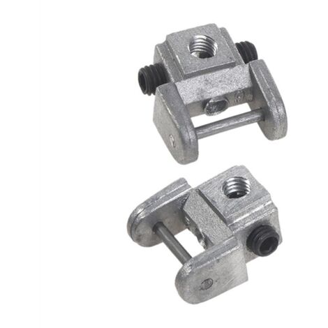 2-Piece Scroll Saw Blade Holders Conversion Kits, Spindleless Adapter, Metal Upper/Lower Blade
