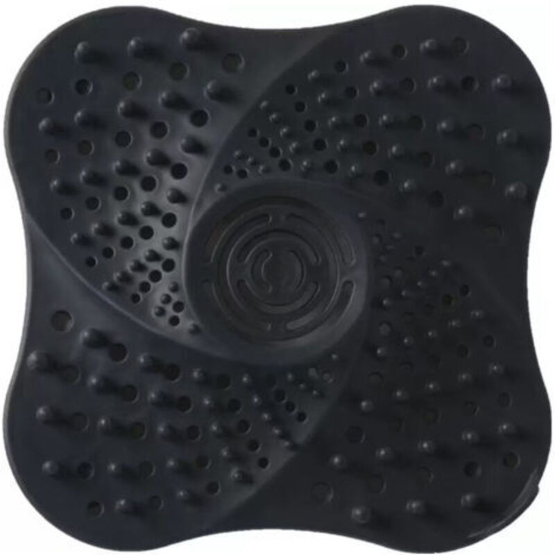 Image of 2-Piece Shower Hair Catcher (Black) with&hellip;