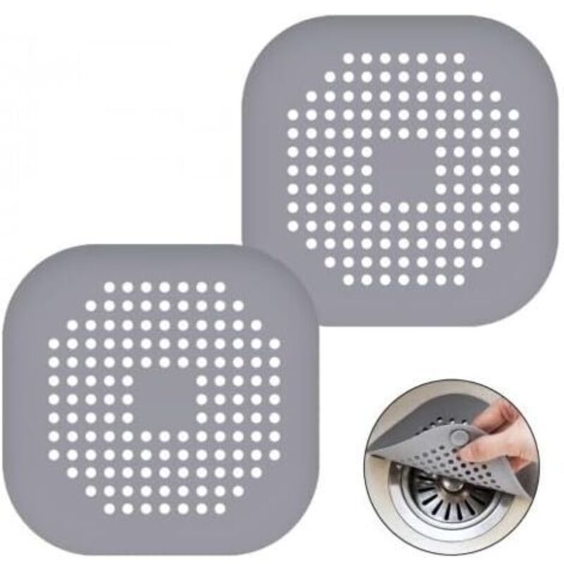 Image of 2 Piece Silicone Drain Cover, Kitchen&hellip;
