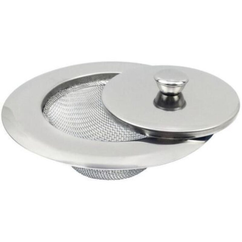 Image of 2-piece stainless steel sink strainer, 11.5&hellip;