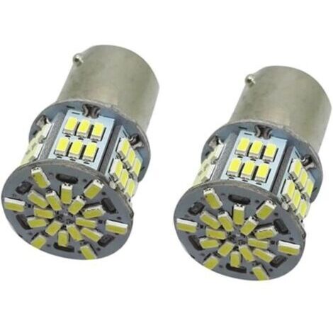 2 Pièces 1156 LED lumière feu stop de voiture 54 smd LED lumière Feu stop 12v-24v 1156 lumière lumière