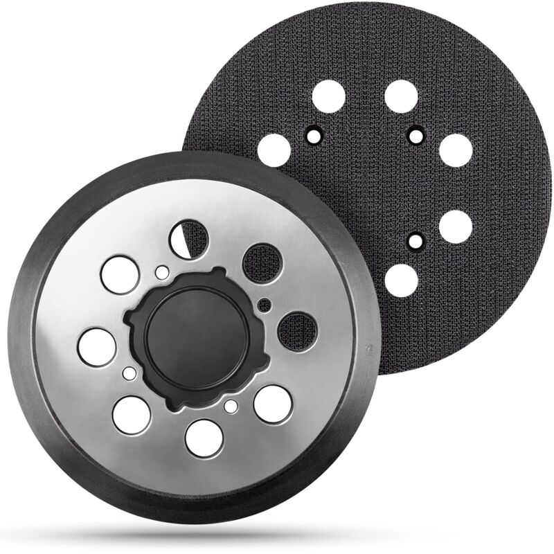 2 Pièces 125mm Tampon de Ponceuse de Remplacement Orbitale pour Dewalt 5 pouces DCW210N,DWE64233, N329079