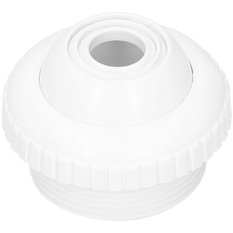 2 Pièces 1.5 Pouces Filetage Extérieur Buse de Massage pour Piscine Sortie d'Eau Puissante pour Baignoire Rotative et Orientable