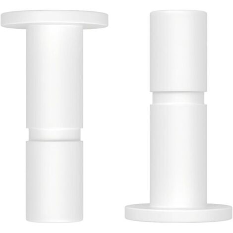2 Pièces 3/8" Bouchon D'extrémité en Plastique, RO Raccord de Tuyau en Plastique, Bouchon de Tube RO pour Filtre à Eau Osmose Inverse