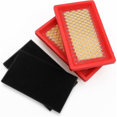 2 Pièces 951-10298 Filtre à Air, Filtre à Air de Tondeuse, Remplacement de Filtre à Air, avec Pré-filtre, Compatible avec Kohler XT149 XT173 XT-6 XT-7 Rasen 14 083 01-S MTD 951-10298