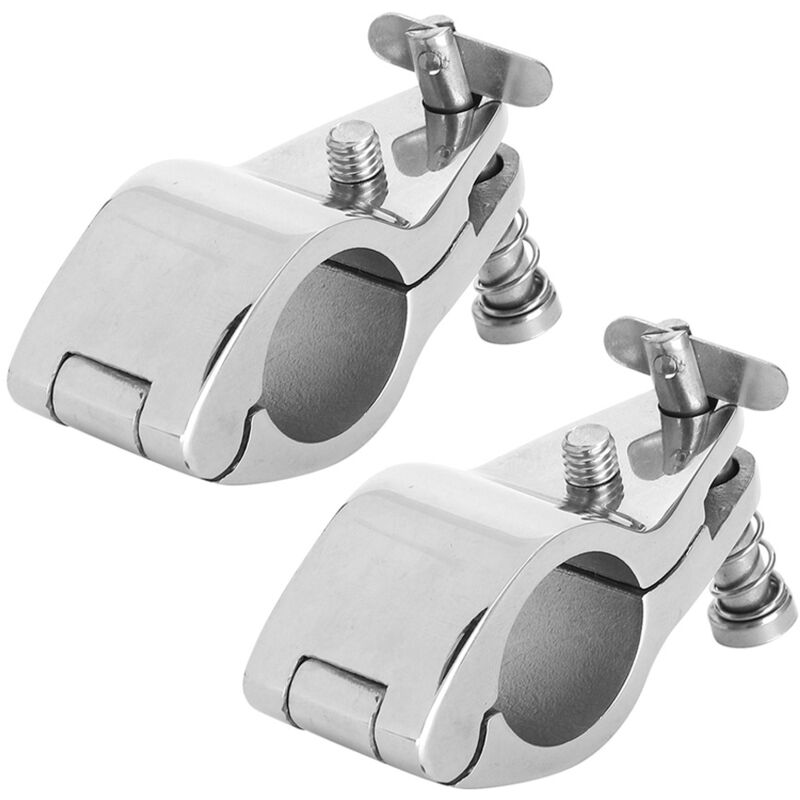 Jeffergarden - 2 pièces acier bateau articulé mchoire supérieure glissière Marine matériel raccords pointe Style25mm/0.98in