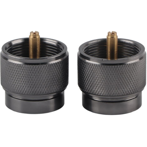 2 Pièces Adaptateur de Bouteille de Gaz pour Barbecue Camping Randonnée