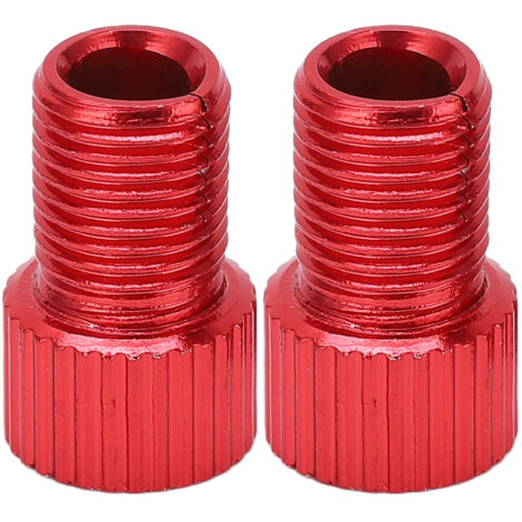 2 pièces Adaptateur de Valve Vélo Presta en Schrader, Robuste pour Pompe Montagne