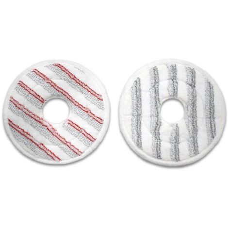 2 pièces adaptation Vileda microlida mop chiffon de rechange microfibre rotary stick type mop head accessoires