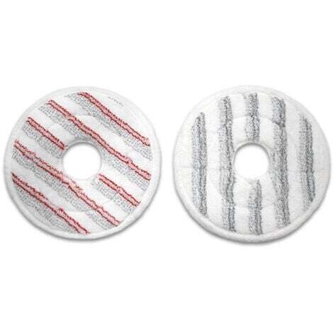 2 pièces adaptation Vileda microlida mop chiffon de rechange microfibre  rotary stick type mop head accessoires