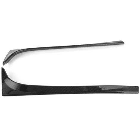 2 pièces Aileron latéral arrière Style Fibre de Carbone pour MK7 GTD R 2014‑2018 - Accessoire Tuning Voiture