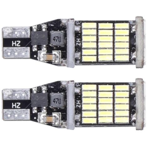 2 pièces Ampoule LED Voiture Feux de Recul Stationnement Réparation Entretien Composant Automobile pour T15 W16W Mode