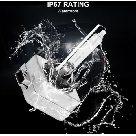 2 pièces Ampoule Xenon D1S 12V 6000K 35W Blanc Lumineux Remplacement