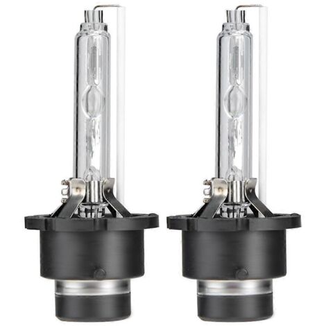 2 pièces Ampoules Xenon D4S 6000K 35W pour Phares Avant de Voiture, Remplacement LED Haute Performance