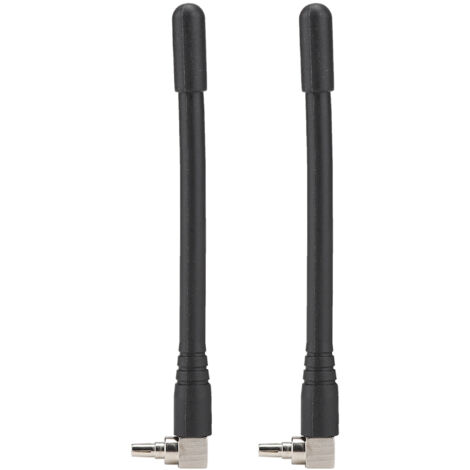 2 Pièces Antenne 4G LTE 3DBi avec Connecteur CRC9 Compatible Huawei E3372 E353 E367 E3131