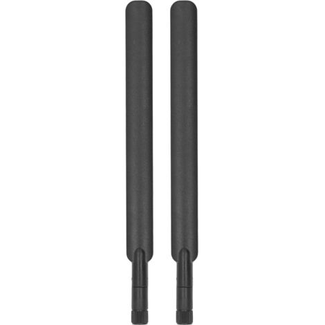 2 Pièces Antenne 4G LTE Omnidirectionnelle Haut Gain Transmission Données SMA Mâle Pliable Noir