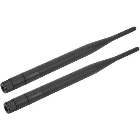 2 pièces Antenne Routeur 6dBi 2.4GHz SMA Aiguille Interne pour Domotique et Surveillance Sans Fil