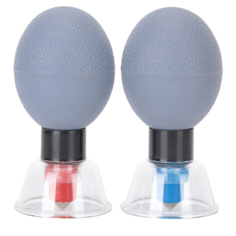 2 pièces Appareil de Ventouse Magnétique Portable pour Thérapie par Succion, Coupe de Ventouse XL 3.5cm