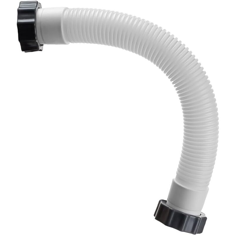 2 Pièces Applicable Tuyau de pompe de filtre à sable de piscine 11535 Tuyau d'interconnexion pour Intex 16 pouces