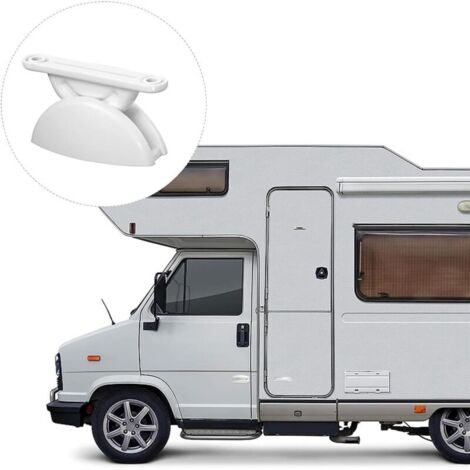 2 pièces Arrêt de Porte de Caravane,Retenue Porte pour Caravanes,Camping Cars(Accessoires 8 Vis)